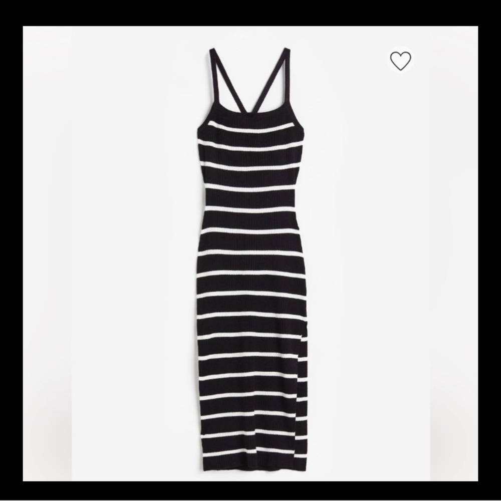 H&M Ribbed Midi dress